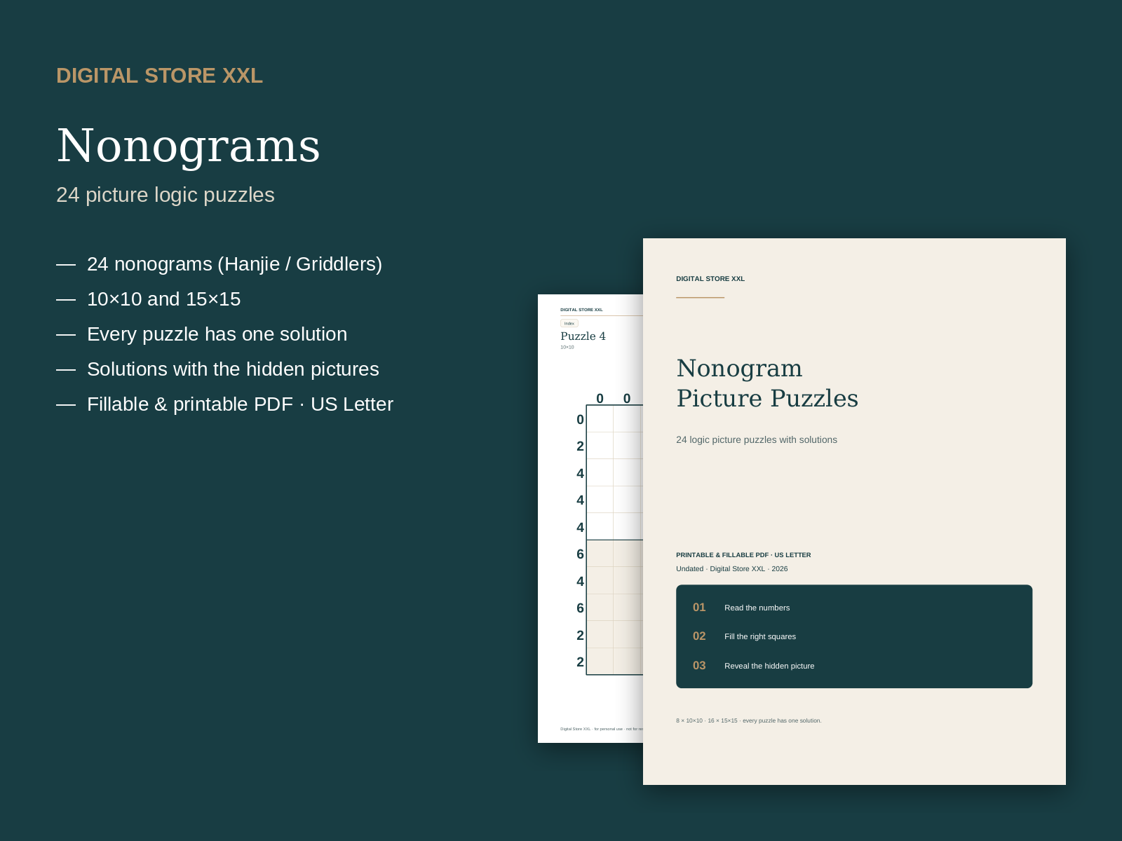 Nonogram Picture Puzzles
