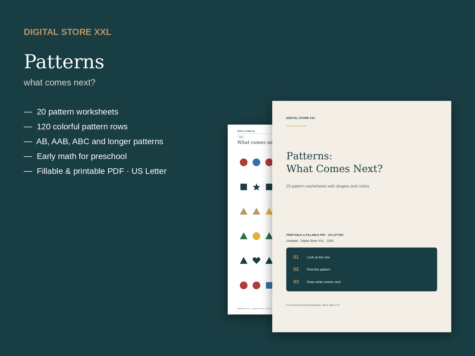 Patterns: What Comes Next