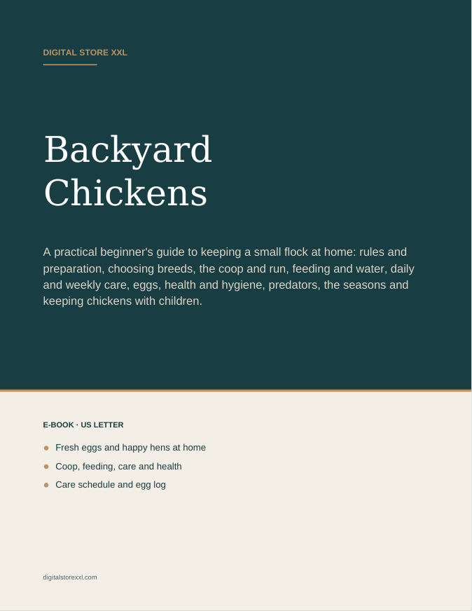 Backyard Chickens — sample page 1