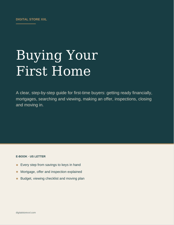Buying Your First Home — sample page 1