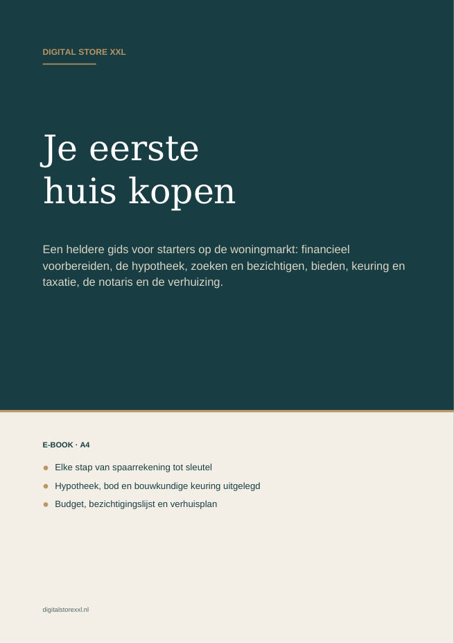 Je eerste huis kopen — voorbeeldpagina 1