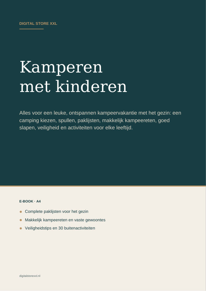 Kamperen met kinderen — voorbeeldpagina 1
