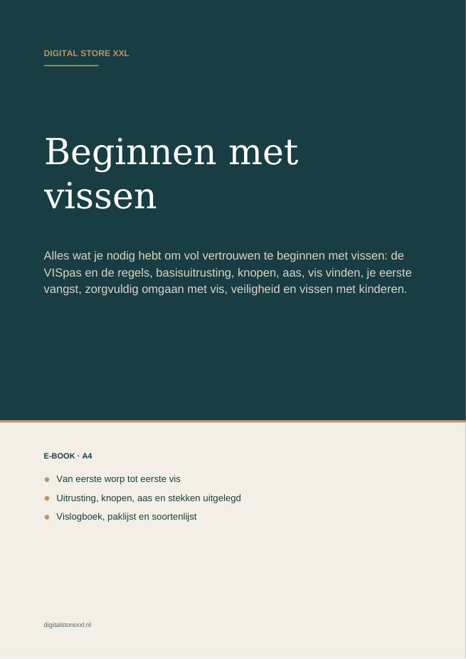 Beginnen met vissen — voorbeeldpagina 1
