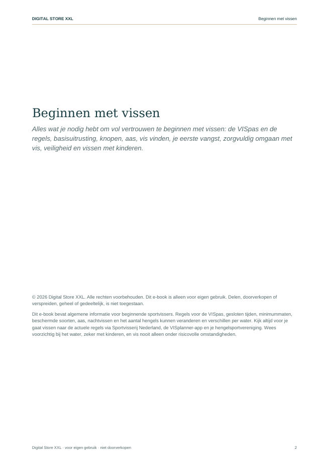 Beginnen met vissen — voorbeeldpagina 2