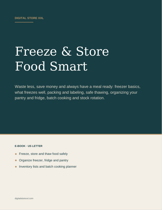 Freeze & Store Food Smart — sample page 1