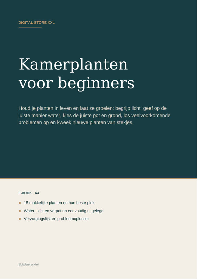 Kamerplanten voor beginners — voorbeeldpagina 1