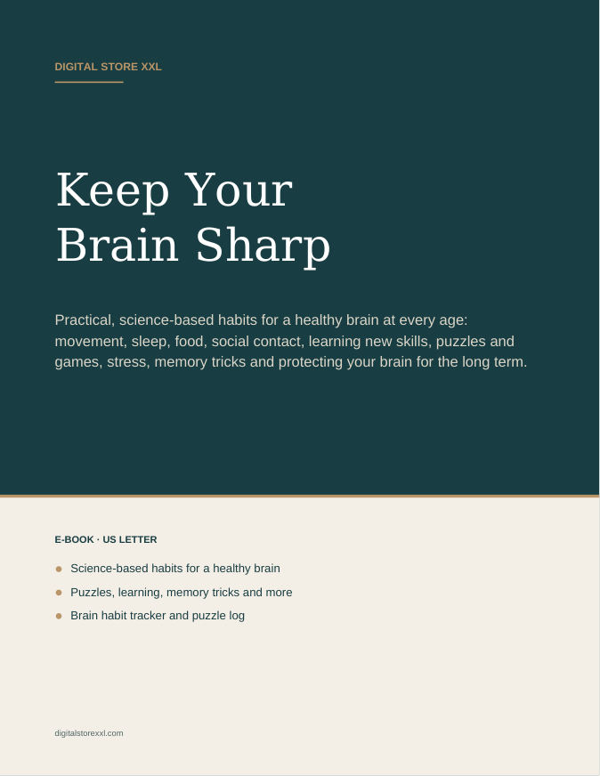 Keep Your Brain Sharp — sample page 1