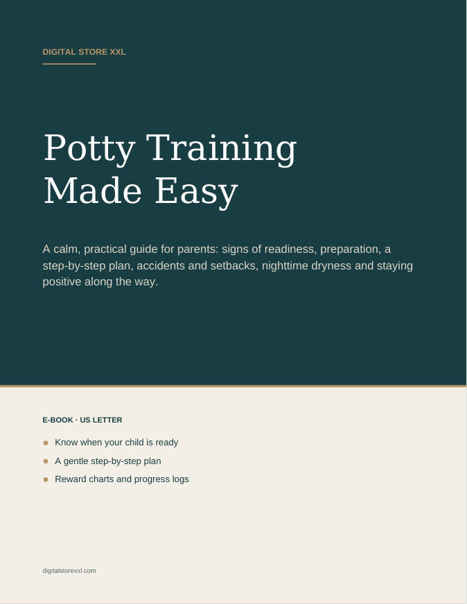 Potty Training Made Easy — sample page 1