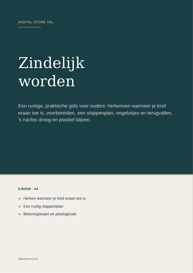 Zindelijk worden — voorbeeldpagina 1