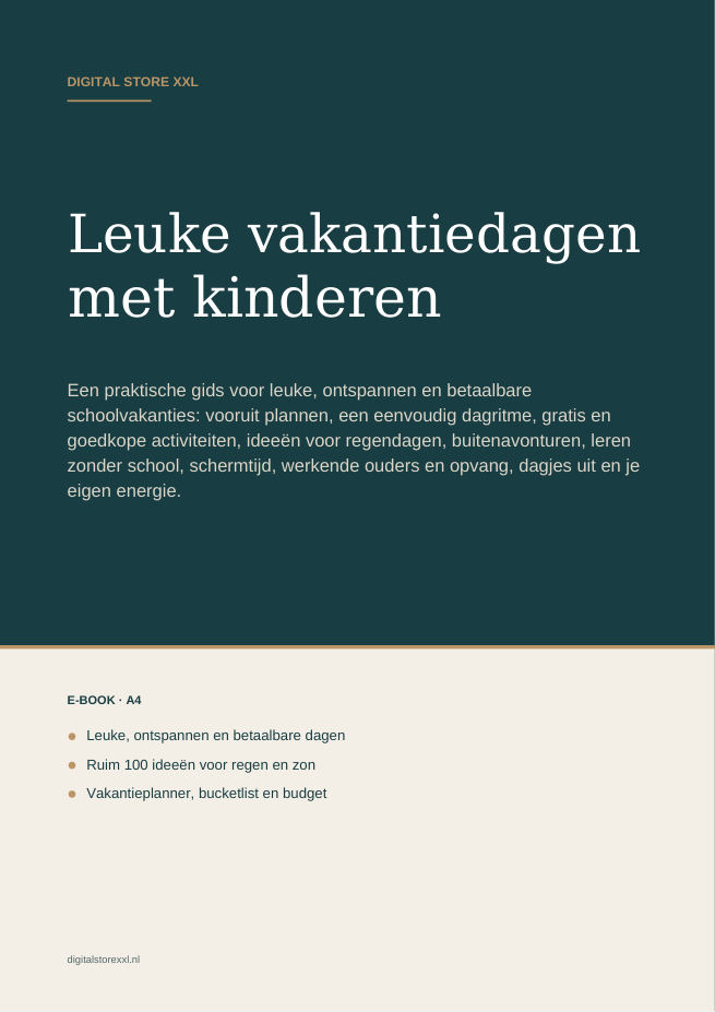 Leuke vakantiedagen met kinderen — voorbeeldpagina 1