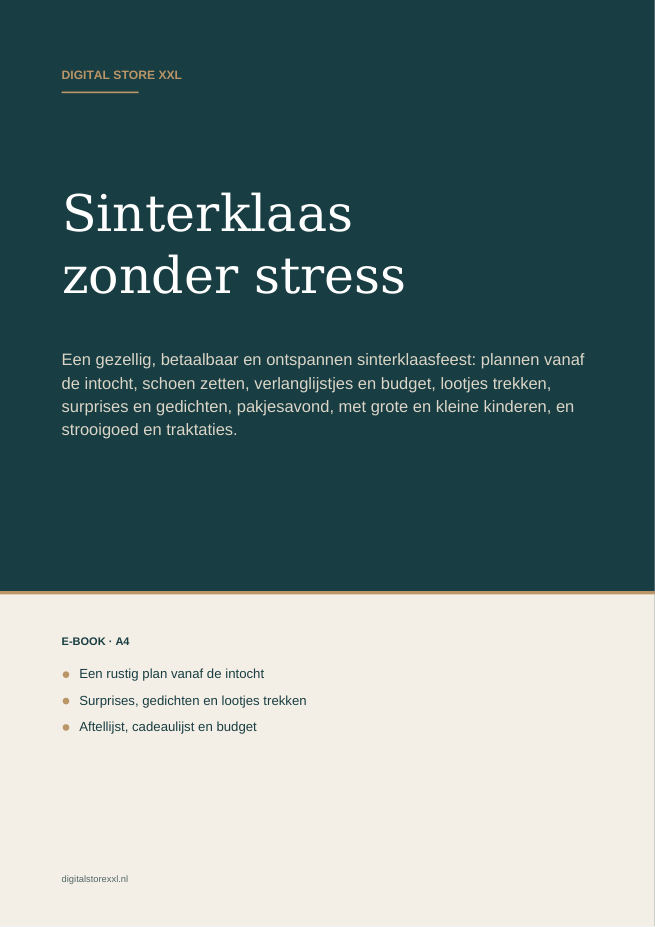 Sinterklaas zonder stress — voorbeeldpagina 1