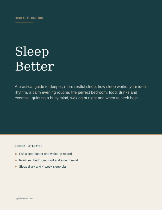 Sleep Better — sample page 1