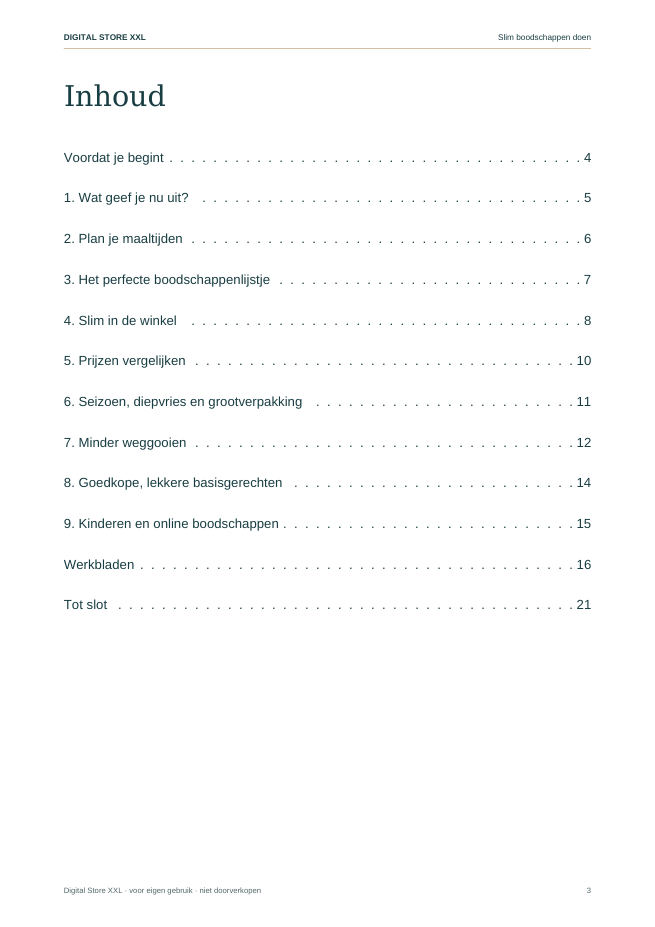 Slim boodschappen doen — voorbeeldpagina 3