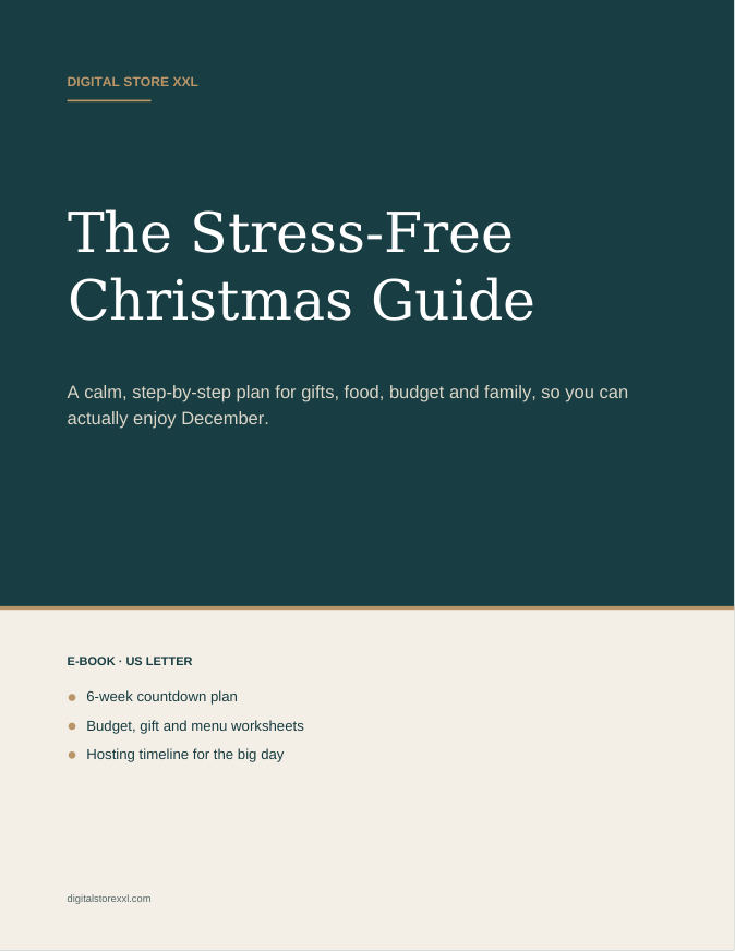The Stress-Free Christmas Guide — sample page 1