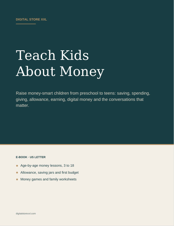 Teach Kids About Money — sample page 1