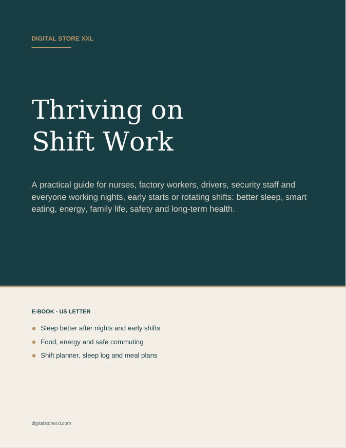 Thriving on Shift Work — sample page 1