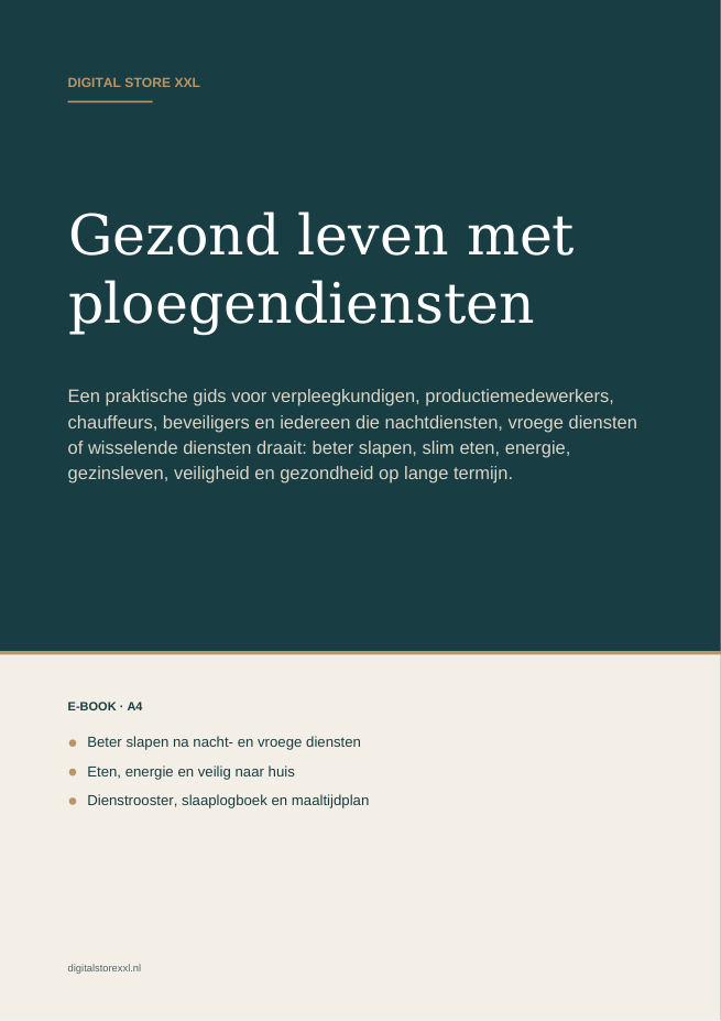 Gezond leven met ploegendiensten — voorbeeldpagina 1