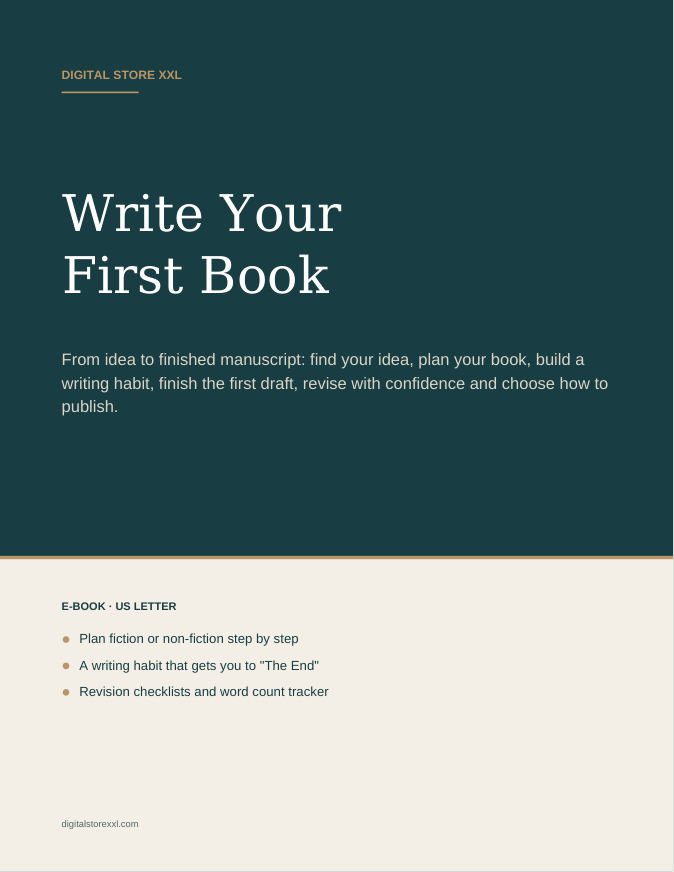 Write Your First Book — sample page 1