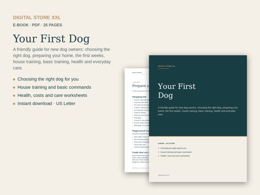 Your First Dog